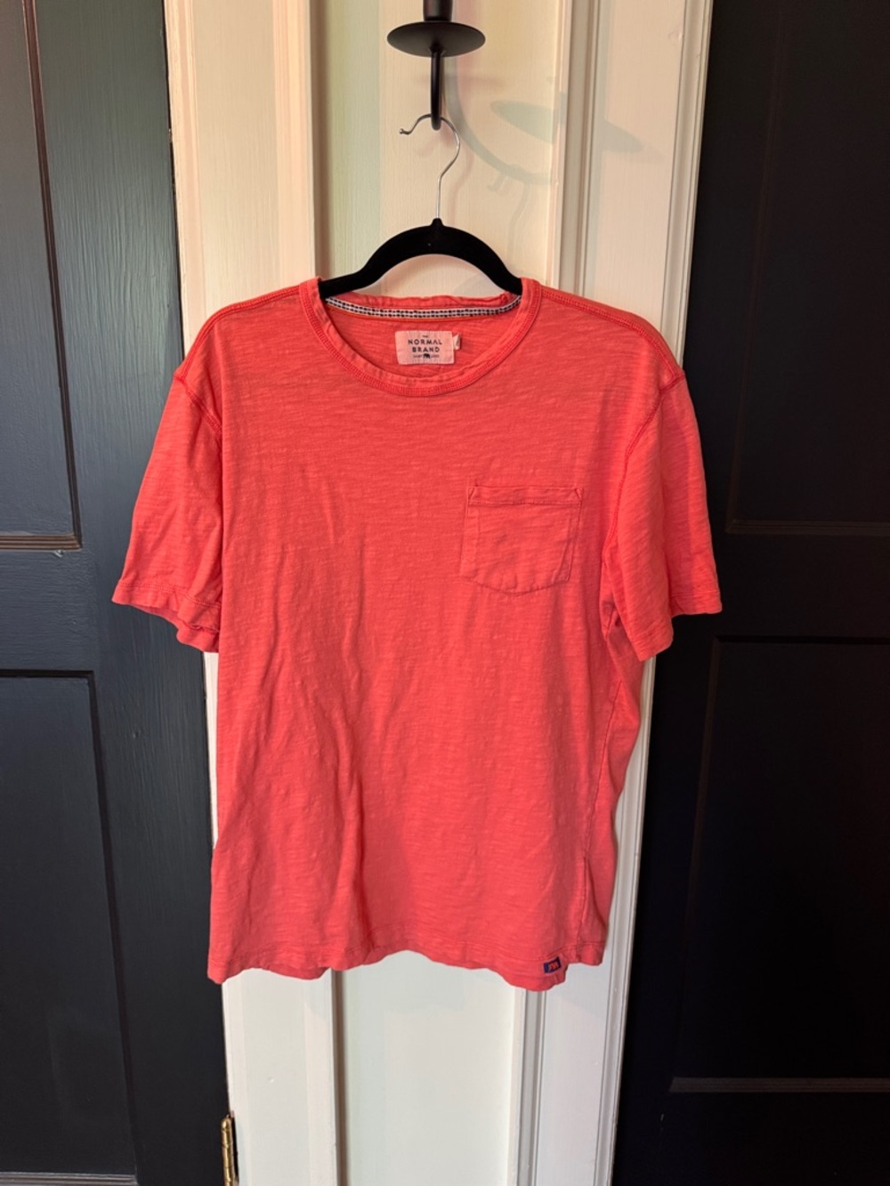 The Normal Brand Coral Short Sleeve Pocket Tee